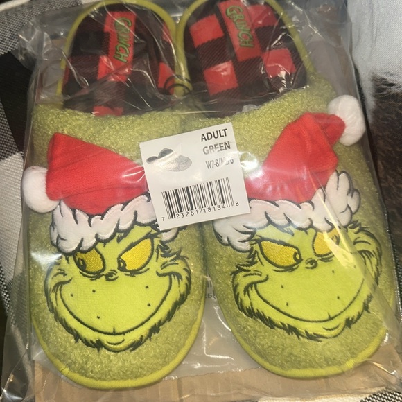 🎄 GRINCH Christmas House Shoes/Slippers - Picture 2 of 2